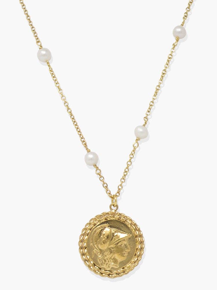 Athena Medallion Necklace